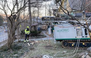 Rototec geothermal drilling