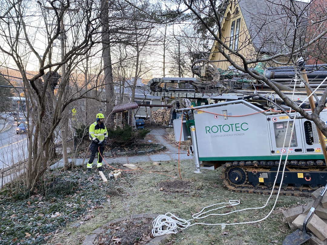 Rototec geothermal drilling